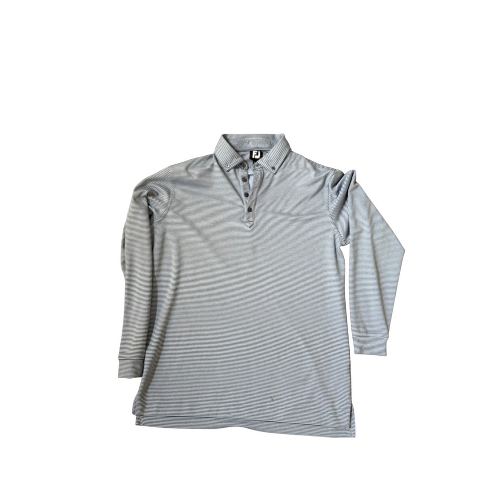 FootJoy Mens Long Sleeve Golf Polo SIze L